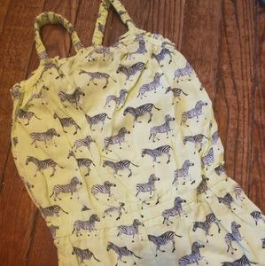 Toddler zebra romper🦓